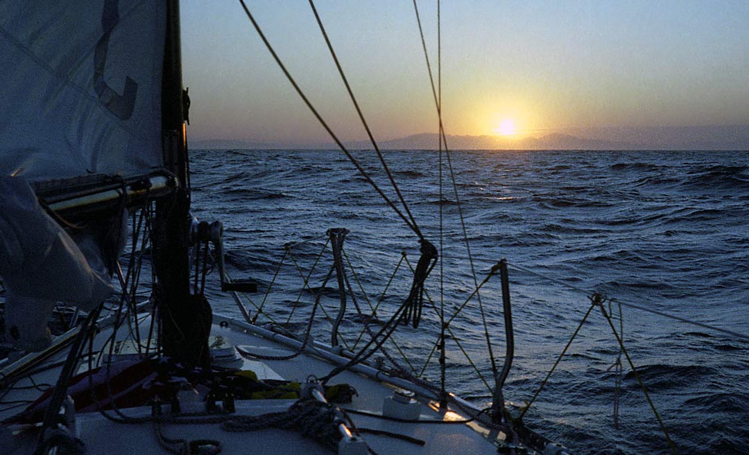 San Francisco sun rise